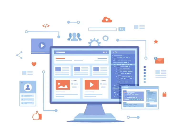 عدد مراحل تصميم وانشاء موقع الويب